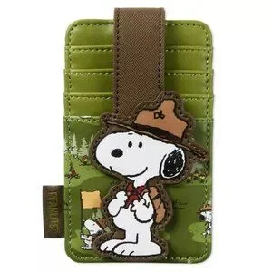 Peanuts | Bags | Loungefly Peanuts Beagle Scouts Snoopy Green Card ...